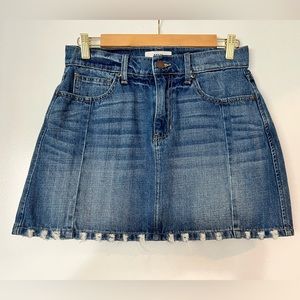 Denim Mini Skirt